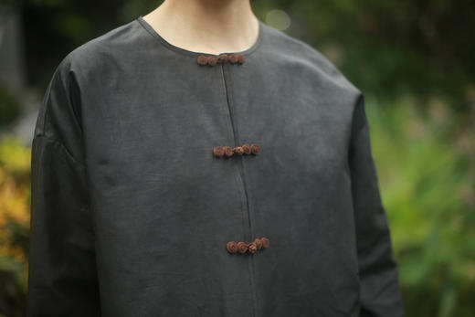 漫物记平板香云纱盘香扣双口袋上衣XYS-W226 商品图3