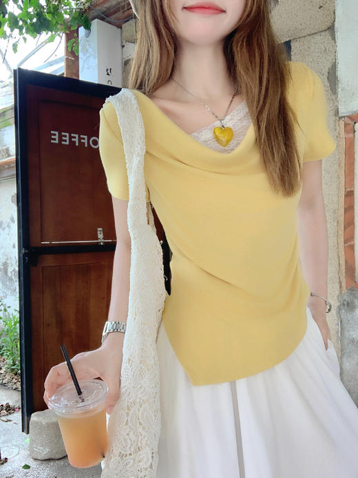 <曾小咸推荐>花苞半身裙 日常139.99/件 立减70 秒杀69.99/件！！黄色短袖限时9折，券后62.99！ 商品图6