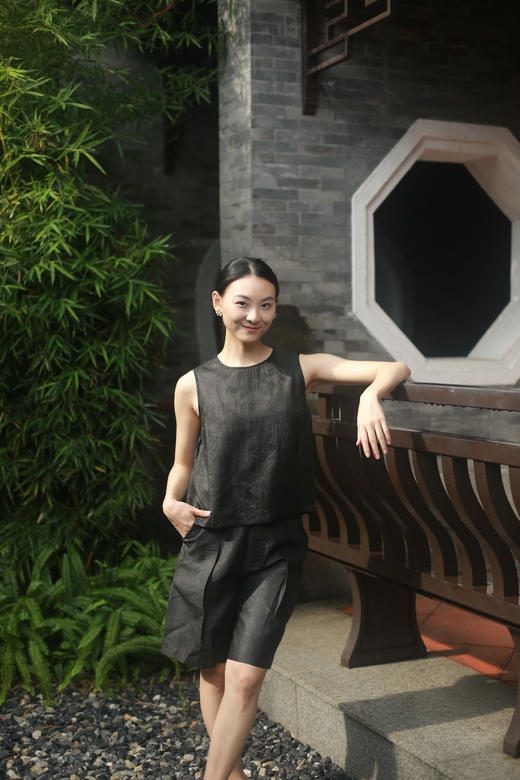 漫物记平板香云纱五分裤xys-w155 商品图4