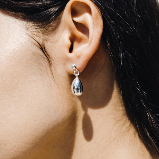 【夏季新款】alodia.co 品牌直发 星泪耳环 水滴基础款简约百搭质感耳饰925银针 商品图6