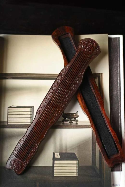 古琴°大红酸枝线香盒 商品图2