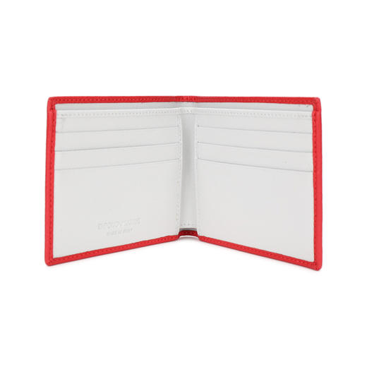 8055180718773 EMPORIO ARMANI 【牛剖层移膜革】男式时尚简约多卡位小巧鹰标logo便捷短款钱包 商品图2