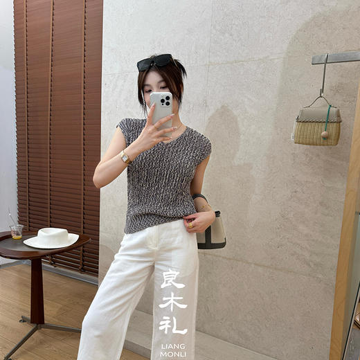 【预售7天】良木礼V领背心（5916） 商品图2