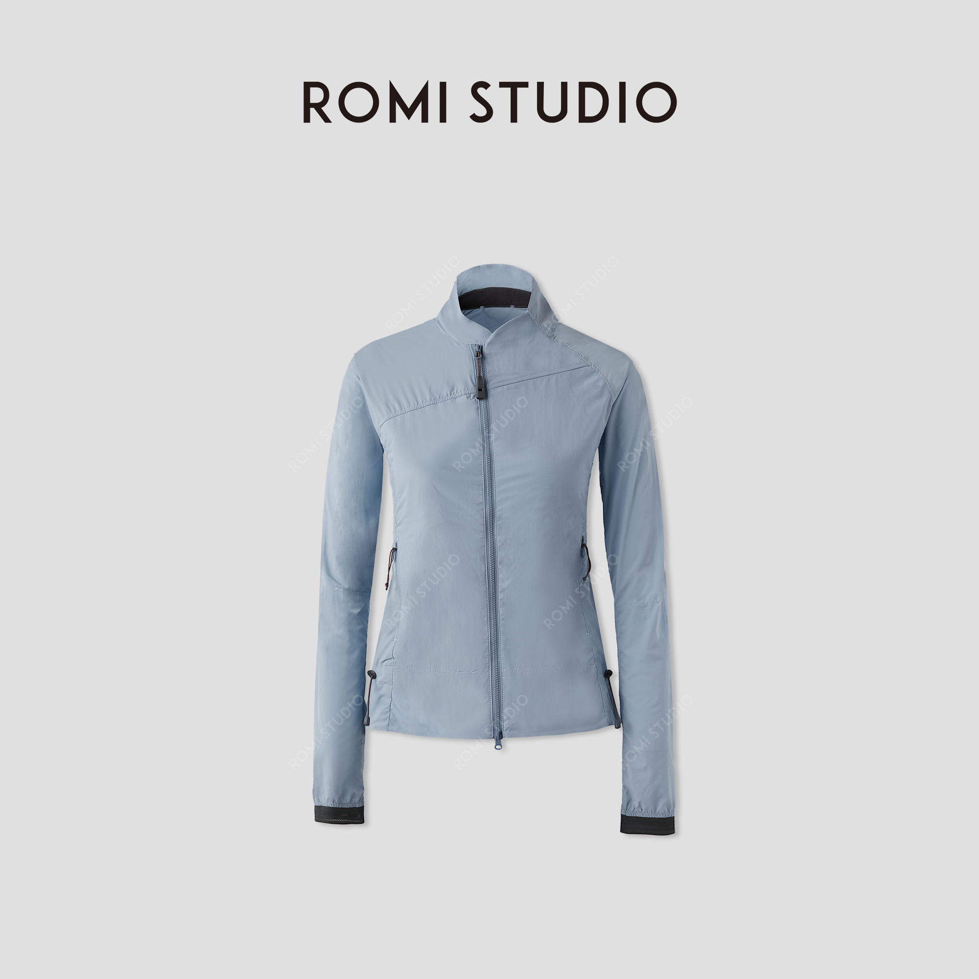 ROMI STUDIO防晒UPF80轻量化超轻薄防晒休闲立领外套 RWCSWD2669
