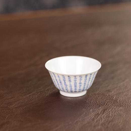 【忘言】青花心经品杯 曰何文人器 商品图1
