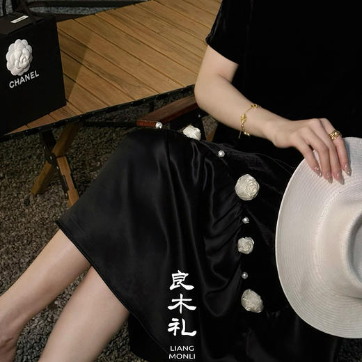 【预售7天】良木礼真丝连衣裙（9969） 商品图0