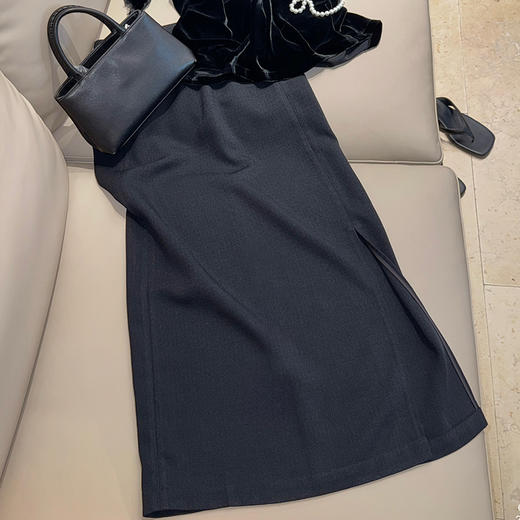 【预售7天】良木礼醋酸半裙（22512） 商品图3