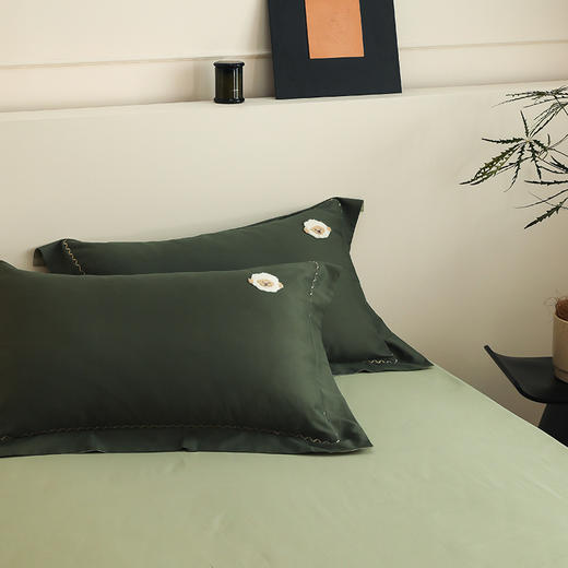 自然醒精梳火山全棉小魔毛工艺单品枕套一对装加厚纯棉毛巾绣枕头套单只HS 商品图11