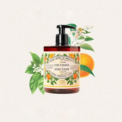 南法庄园马赛液体皂-天然橙花香500ml 商品图0