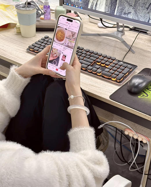 限时特价🉐️白冰荔枝玛瑙手镯 〰️ 商品图1