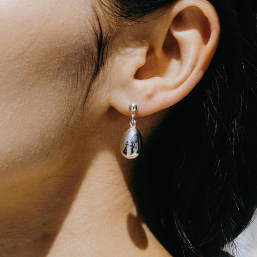 【夏季新款】alodia.co 品牌直发 星泪耳环 水滴基础款简约百搭质感耳饰925银针 商品图4