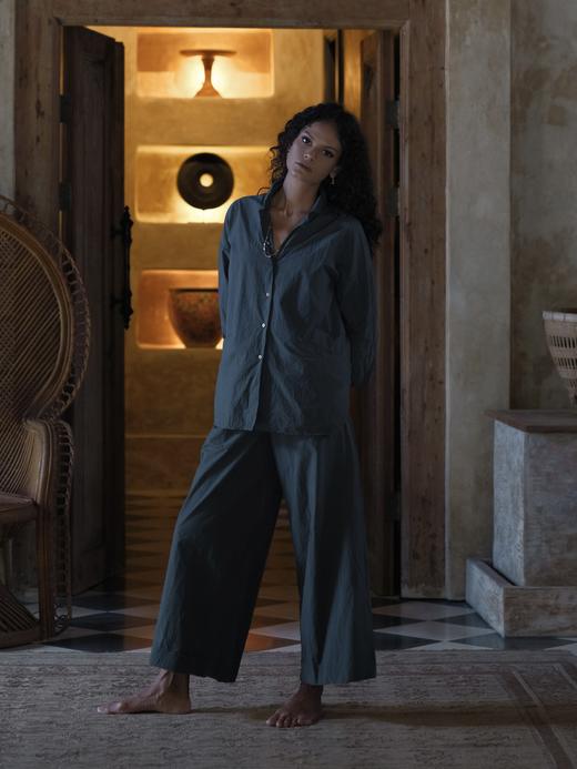 Jai  杏红色/松柏绿瘦版池塘裤 商品图8