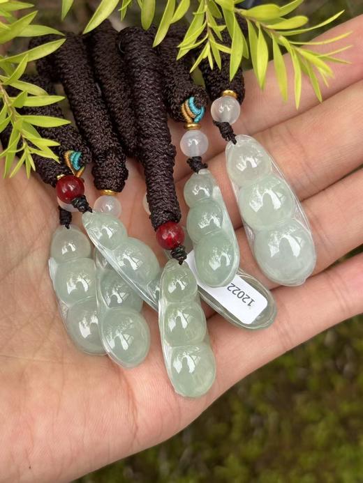 【专栏福利】冰种晴水翡翠连中三元  福禄寿齐全 随机发货 附证书 商品图4