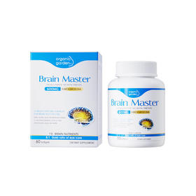 【保税仓】Organic Garden DHA藻油软胶囊60粒/瓶