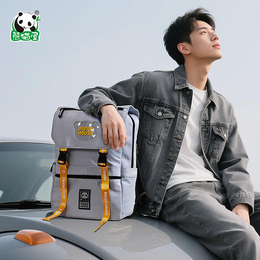 熊猫屋PANDAHOUS 嘟嘟假日心情双肩包  多色可选   送纸袋 商品图1