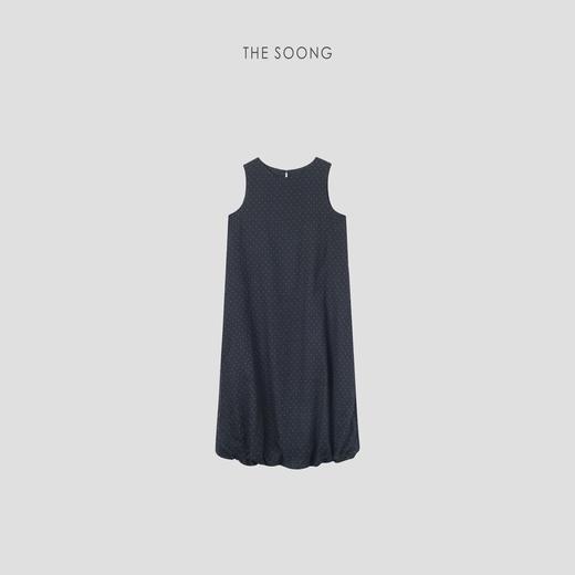 THESOONG"日系波点裙"高密精梳棉透气立裁垂坠感波点连衣裙HWQZ7358 商品图1