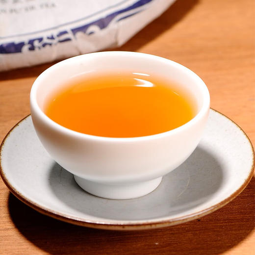 爻牌丨古树春蕊 普洱生茶 古树头春普洱 2013年原料 干仓存化 357g 汤感浓酽醇厚 喉感清凉 商品图3