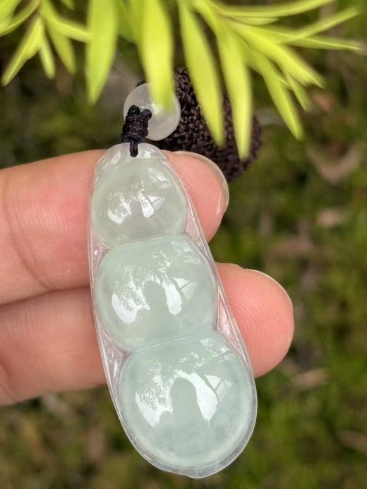 【直播大场福利】冰种晴水翡翠连中三元  福禄寿齐全 随机发货 附证书 商品图6