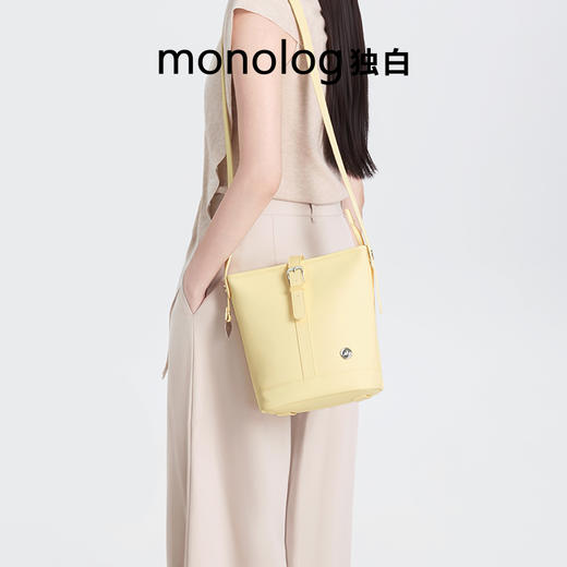 独白X卡拉羊 Hobo包超轻随性通勤百搭时尚单肩包D4049 商品图7