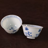 【曰何】 青花花卉小品杯 商品缩略图1