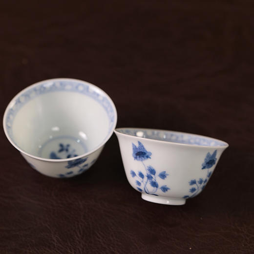 【曰何】 青花花卉小品杯 商品图1