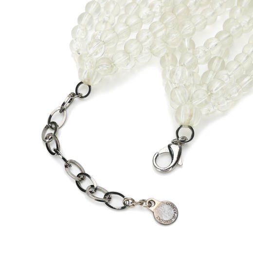 8058644901827 EMPORIO ARMANI 女式现代自然风小众设计串珠工艺渐变色8字项链 商品图2