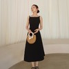 郎奴华菲一字肩小黑裙 | 女人这一生，一定要拥有一条小黑裙 商品缩略图1
