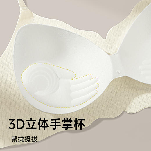 【298选3】Z1-【A-C杯】【反重力提拉】小胸舒适聚拢无痕内衣女收副乳防下垂无钢圈文胸罩  	阮阮轻语+ 阮阮云栽 商品图2