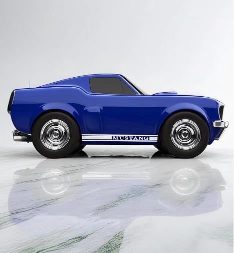 法国Baghera福特野马玩具车（蓝色） 商品图2