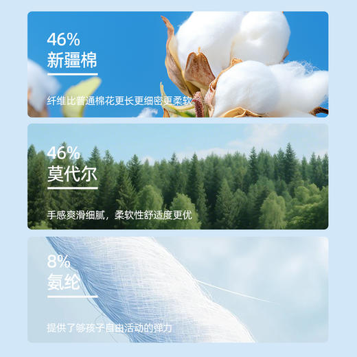 【商场同款】熳洁儿 男童短袖中裤家居服超柔软棉莫套装卡通撞色25203601 商品图1