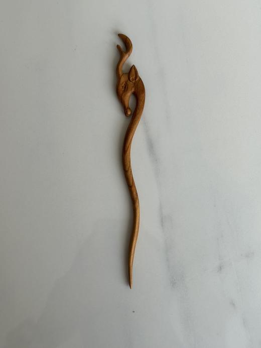 【陌上桃木系列--桃木发簪】纯桃木制作，满满寓意，全束发，半束发皆可承载着极其丰富的文化内涵和象征意义 商品图5