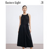 Eastern Light/乙来 简约碎褶系带连衣裙 商品缩略图0