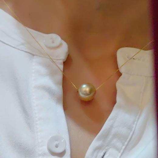 13mm 南洋金珍珠路路通项链（特价） 商品图6