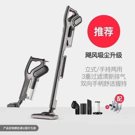 【德尔玛吸尘器】家用强力手持式 大功率地毯大吸力吸尘机dx700s 有效阻挡扬尘清理猫狗毛 商品图7