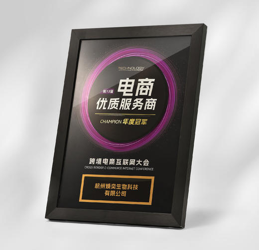 高档科技芯片奖牌订制金属授权牌定制定做电商唱歌比赛荣誉纪念 商品图3