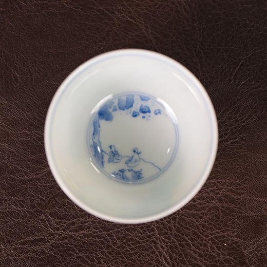 【曰何】素三彩赏心乐事杯 商品图5