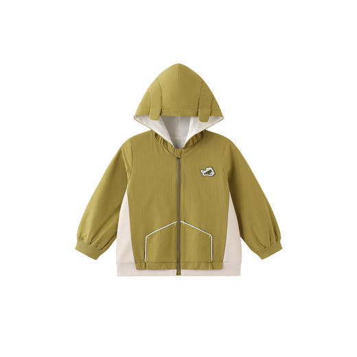 【商场同款】英氏儿童外套春秋季长袖保暖男童针织连帽中大童外套 商品图4