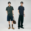 棉仓363802022-3A抗菌桑蚕丝撞色边POLO 商品缩略图3