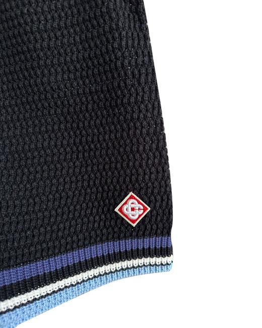 男款纯棉logo刺绣针织短裤 可配套装 商品图2