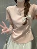 <曾小咸推荐>  蕾丝袖边拼接纯棉短袖T 日常109/件 活动价79.99/件！！ 商品缩略图9