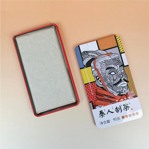 墨君泾阳茯茶秦人制茶荷叶味茯茶/橘皮味茯茶陕西特产 商品图2