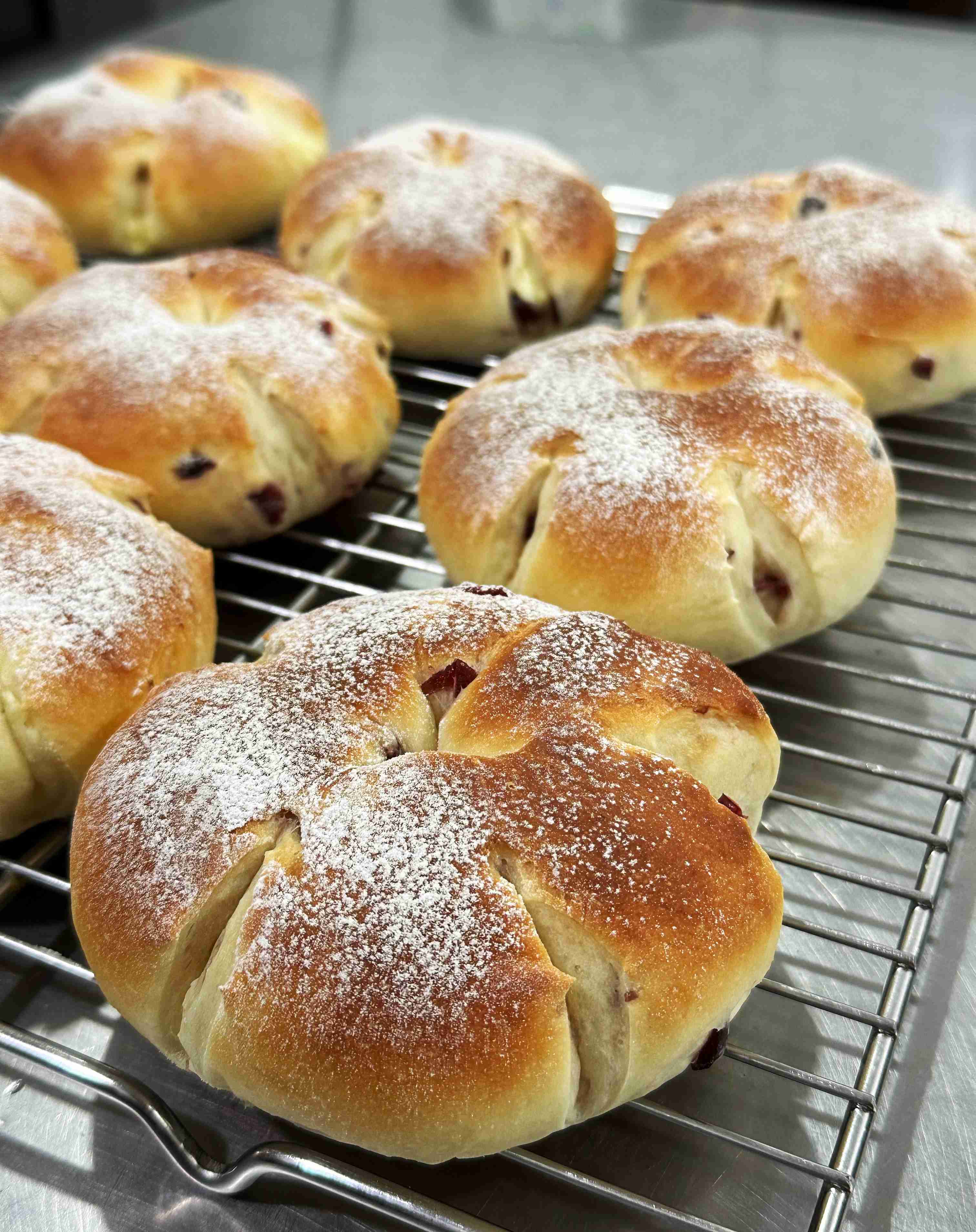 蔓越莓奶酪花环