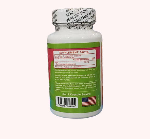 红妥素DHEA表雄酮高剂量120粒官方直营 商品图11
