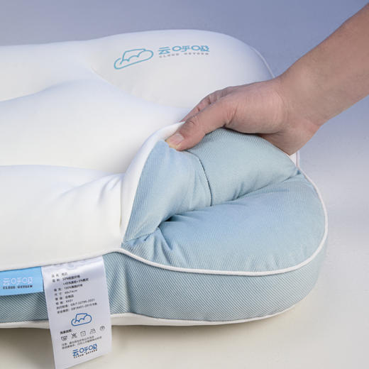 自然醒柔感云呼吸枕助睡眠枕头透气枕芯家用护颈枕成人助眠枕头XK 商品图12