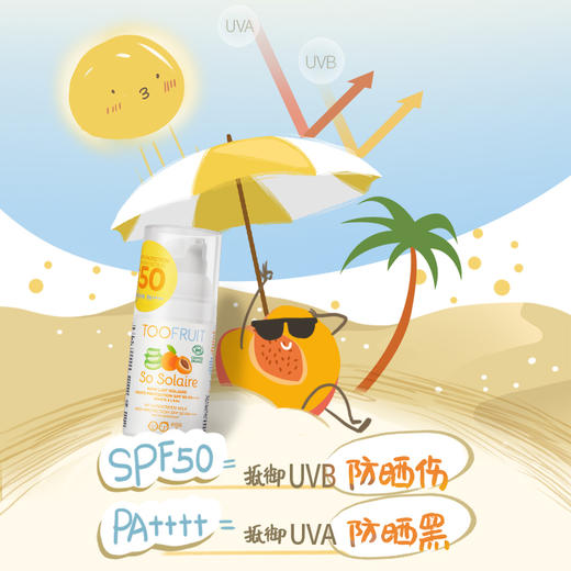 【大眼睛买买买】TOOFRUIT多果肤法国有机儿童防晒霜 商品图4