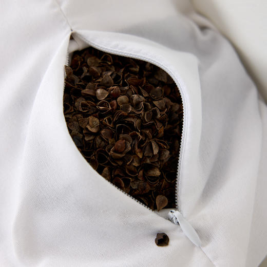 自然醒棉麻三角桥荞麦二合一组合枕芯护颈牵引枕草本多功能枕可拆洗XK 商品图12