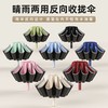 全自动10骨反向折叠晴雨伞 加宽伞面 反光条设计 抗风暴遮阳防晒两用伞 商品缩略图5