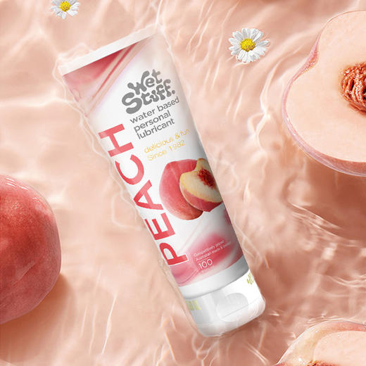 WETStuffPeach桃子情趣用品果味温和房事情趣润滑剂润滑油100ml 商品图1