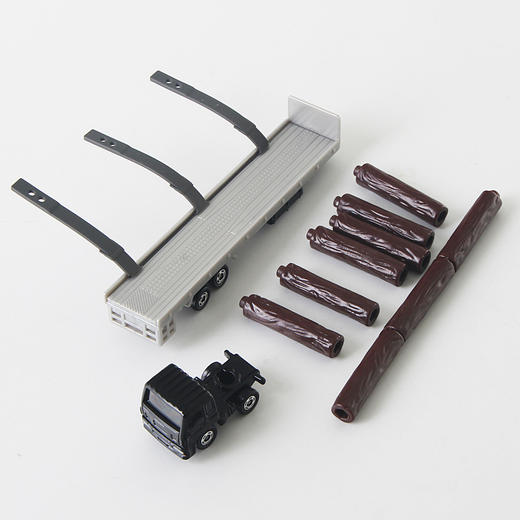 多美卡 长款仿真车 #125 木材运输车 车长约14.5cm 商品图2