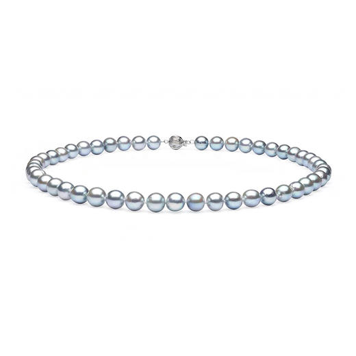 【挚友限定】真多麻色海水Akoya珍珠项链 8-8.5mm 商品图0